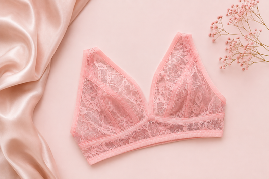 Summer Cotton Net Bra